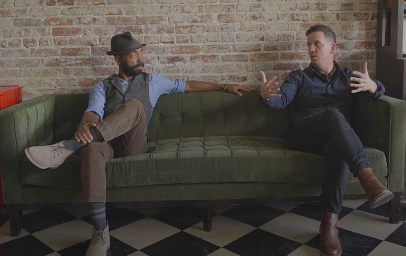 Woody and Ian chatting about "What's Next"