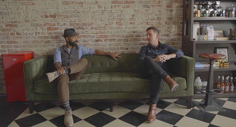 Barber Woody & therapist Ian talking about 'What's Next'