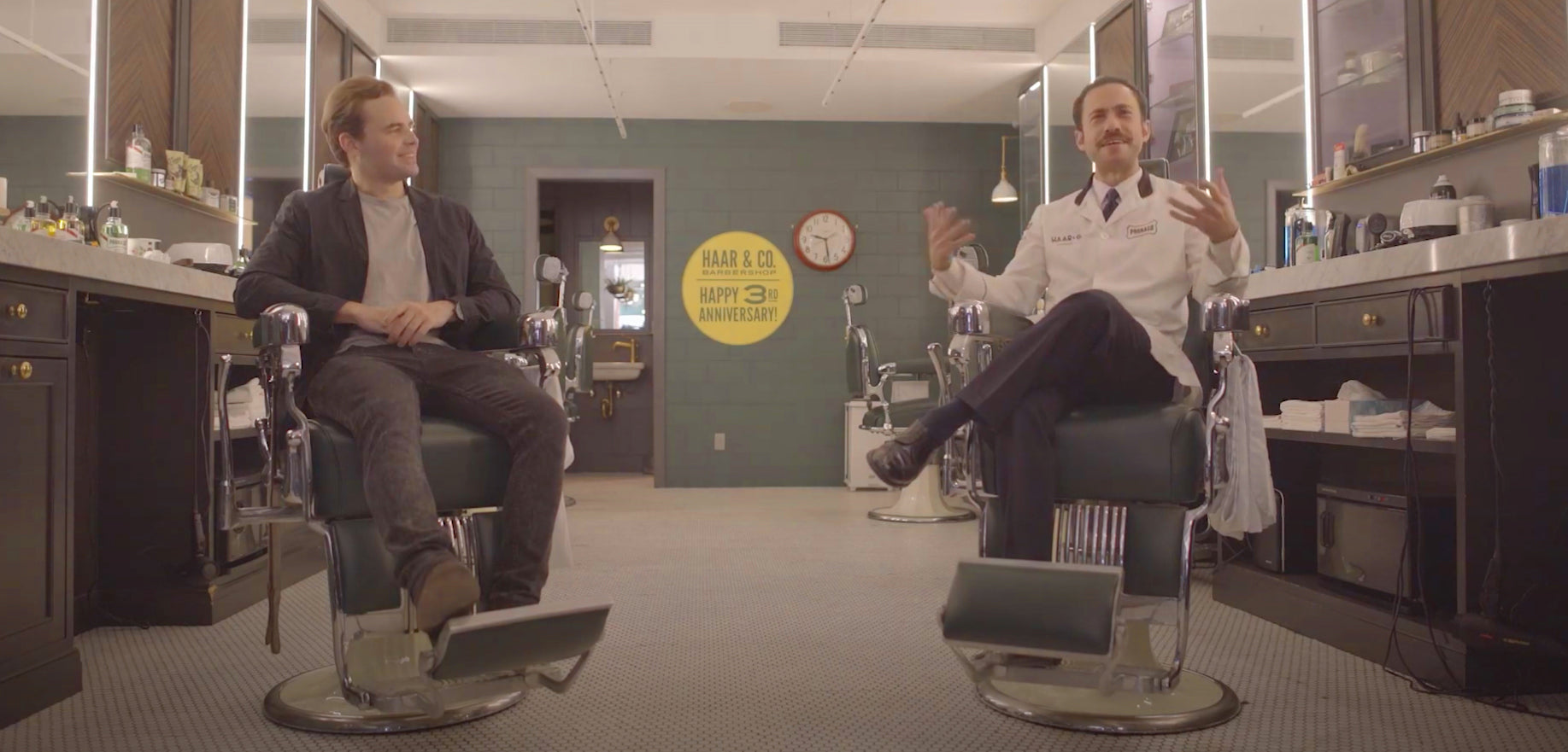 "Talking Shop" with Alec and Mike at Haar & Co Barbershop